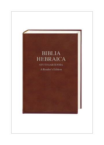 Thumbnail - Biblia Hebraica Stuttgartensia Von Donald R. Vance, Yael Avrahami,