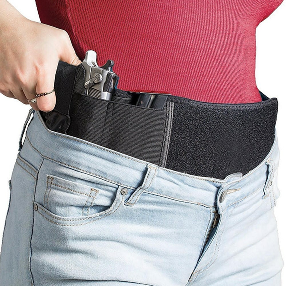 US Tactical Belly Band Neoprene Holster & Mag Holder Pistol Holster Choose Model-image