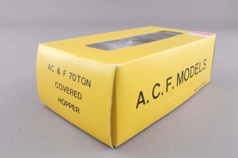 HO BRASS SS SUNSET AC&F 70 吨盖帽黑色原样 — 第 3/4 张图片