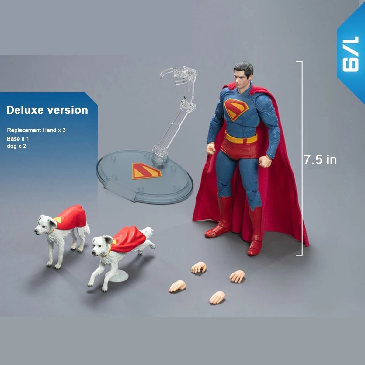 Fondjoy 1/9 Movie Series Superman Deluxe & Regular Edition A