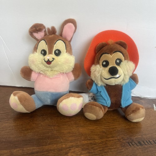 Disney Parks Wishables Brer Rabbit +Bear Splash Mountain Rare Limited Release 5"