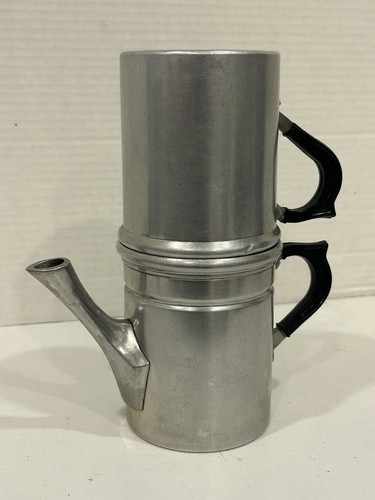 Vintage 1950s 6 cup Italian Flip & Drip Coffee / Expresso Maker Italy