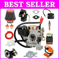 GY6 50cc Complete Carburetor Ignition Coil Kit for High-Performance Scooters