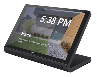 Crestron TS-1070R-B 10  table top touch panel for crestron home