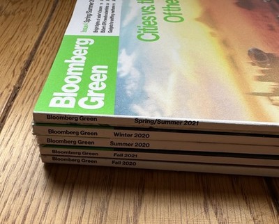 Bloomberg Green Magazine First 5 Issues Lot 2020-2021