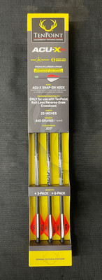 TenPoint ACU-X RD Premium Carbon Arrow Bolt 6 Pack BRAND NEW