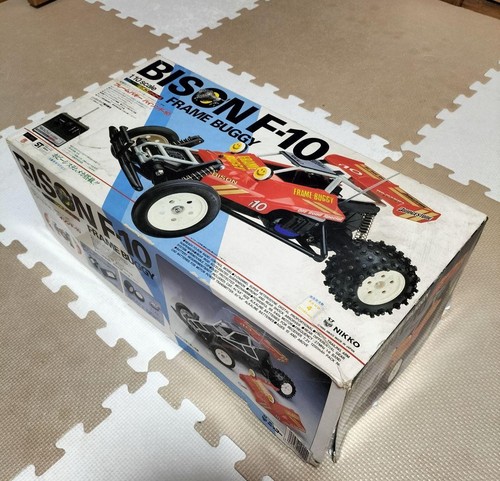 NIKKO Bison F-10 RC Frame Buggy Red with Remote Control and Box - Picture 2 of 10