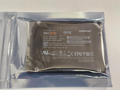 Samsung 860 SSD EVO 500GB 2.5'' SATAIII Solid State Drive MZ-76E500