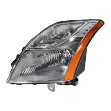 For Nissan Sentra 2010 2011 2012 Headlight Halogen Driver Left Side Chrome Clear