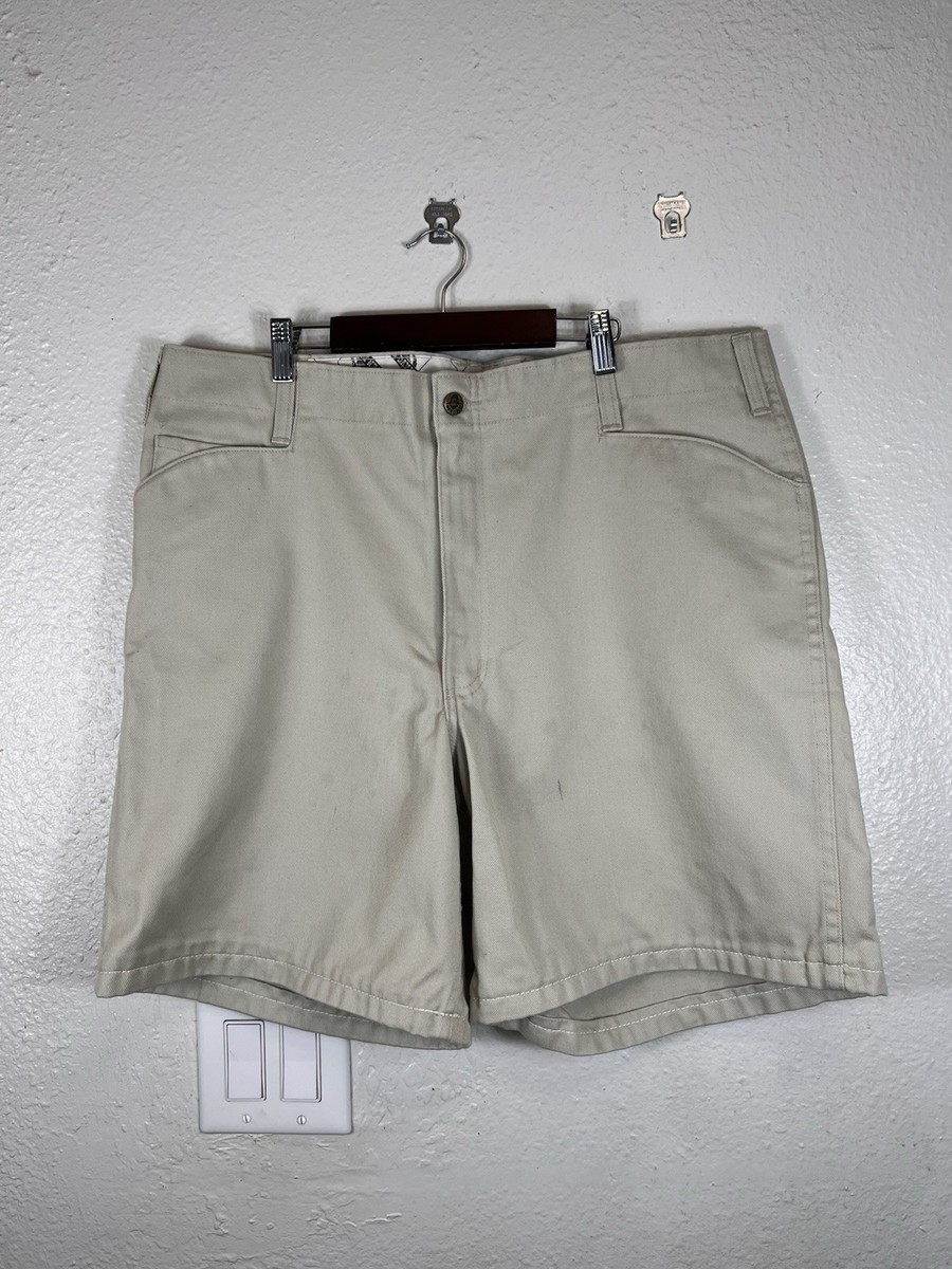 Vtg 90s Ben Davis Gorilla Cut Shorts Size 40 Khaki USA Fabric