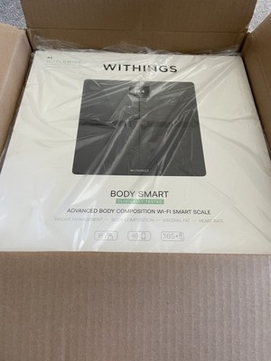 Withings Body Smart Advanced Body Composition Smart Scale WBS13 Black