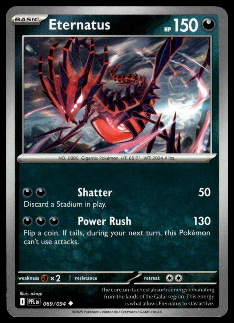 Eternatus ME02: Phantasmal Flames 069/094 Normal NM