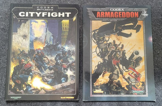 40k 3rd Edition Codexes 1 x Armageddon 1 x Cityfight