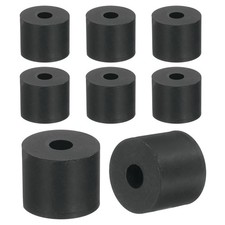 18Pcs Thick Rubber Spacer, 11/16 Inch OD x 1/4 Inch ID x 9/16 Inch Thickness