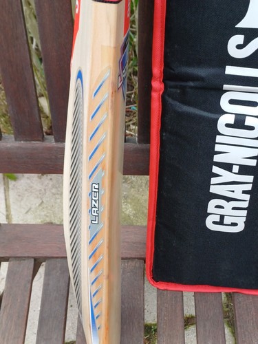 2007 Gray Nicolls Lazer 4 Star Cricketschläger 2 Pfund 7 3/4 Unzen Neu - Bild 9 von 22