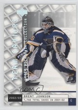 2002-03 Upper Deck Mask Collection Team Saviors 737/1166 Brent Johnson #114 1s7