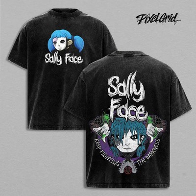 Sally Face Unisex Lightweight Cotton T-Shirt, Unisex Horror Video