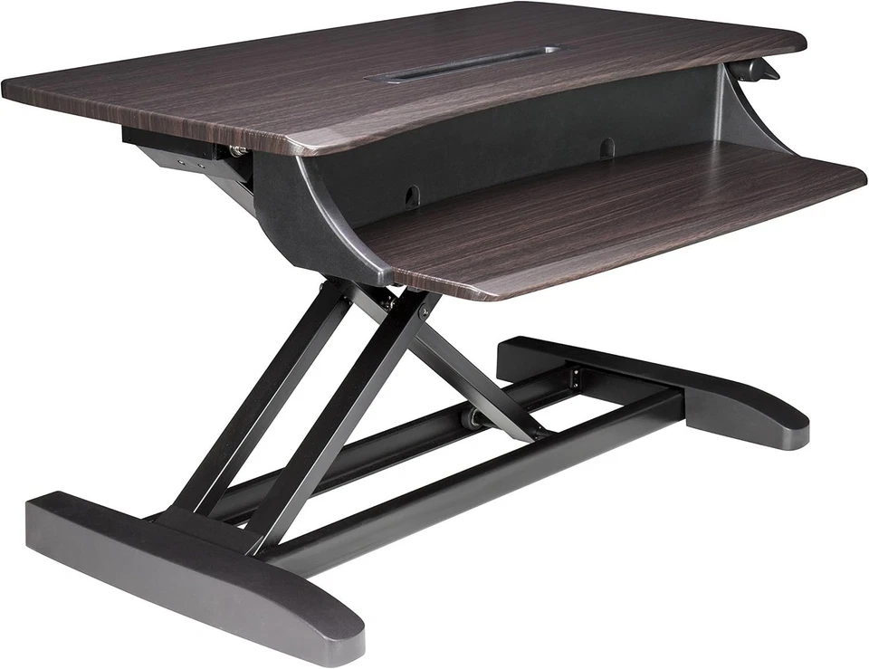 НОВЫЙ компактный коричневый конвертер ErgotronHome для сидячего стола 31 x 21 дюйм - Изображение 2 из 4