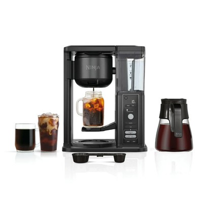Ninja Hot & Iced Coffee Maker, Single Serve to 10 Cup Carafe, Drip, Rapid Cold