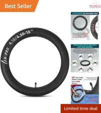 18-inch Heavy Duty Dirt Bike Inner Tube with TR4 Valve for 110/80-18
