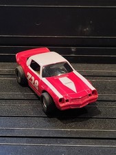 Vintage Tyco Chevrolet Camaro Z28 Slot Car Red White
