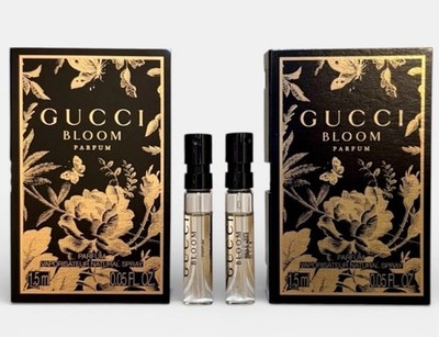 2x Gucci Bloom PARFUM Sample Sprays  .05oz, 1.5ml Each *New 2025 Release*