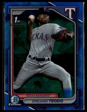 2024 Bowman Chrome Sapphire Edition #BCP-180 Emiliano Teodo