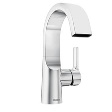 Moen 84156 Avri Single Handle High Arc Bathroom Sink Faucet - Chrome