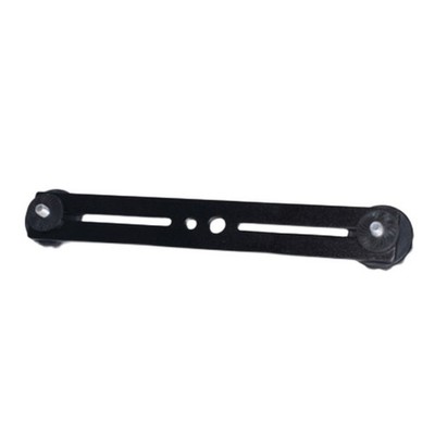 Metal External Flash Straight Bracket Short Crossbar Double Head Bracket