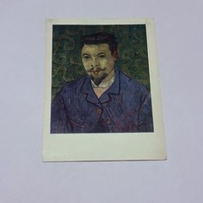 Vintage 1994 Postcard Portrait OF Dr, Rey, Vincent Van Gogh Print Art P5