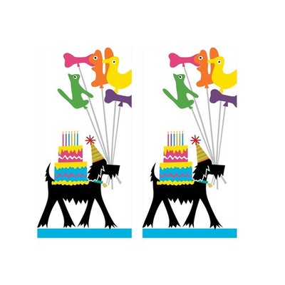 Party Welpen Hund Papier Taschen Taschentücher 21 cm qm 4-lagig 2 Packungen