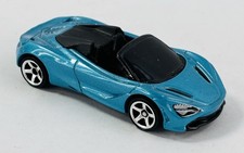 Matchbox 2019 McLaren 720S Spider Belize Blue MBX Showroom MB1246 Loose