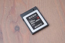 Sony XQD Memory Card 120GB G Series 400MB/s - Used With Reader
