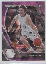 2021-22 Panini Prizm Draft Picks Purple Ice Prizm 3/149 Josh Giddey #17 1e7