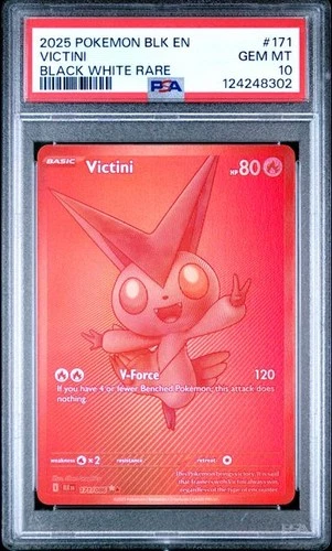 Pokemon Victini Black Bolt Black White Rare #171 PSA 10 Gem Mint