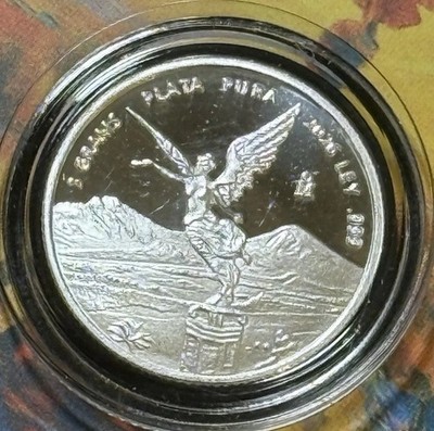 2026 3 Gram .999 Silver Proof Mexico Libertad Trib Round In