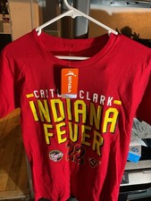 WNBA Caitlin Clark Indiana Fever Small Red Tshirt NWT
