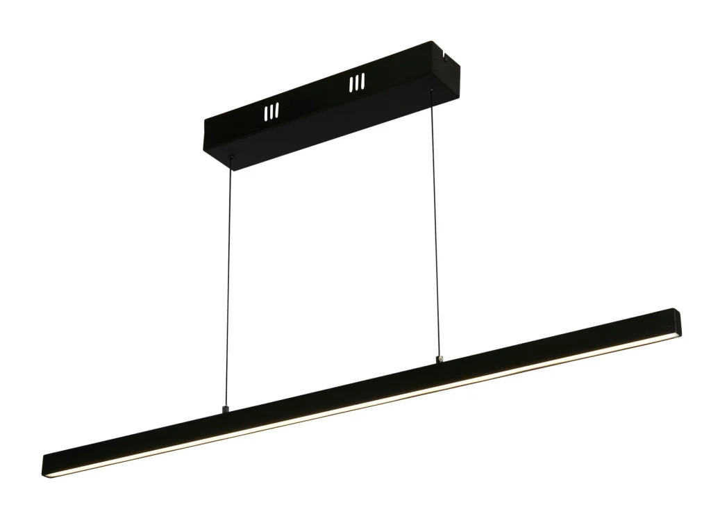 Ceiling Light Black Layla LED Bar Matt CCT Searchlight 30228BK