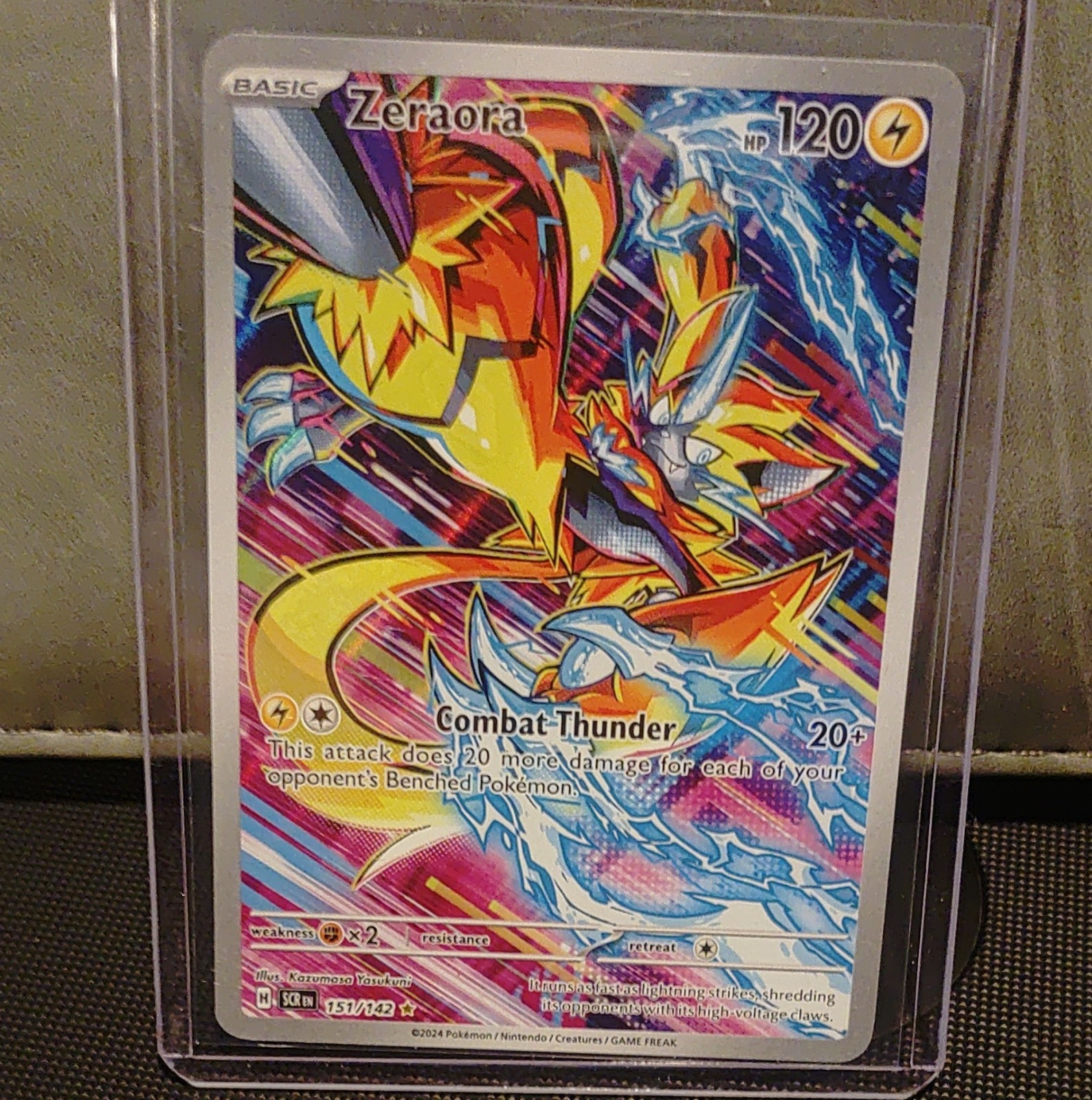 Zeraora 151/142 Sv07: Stellar Crown Holo