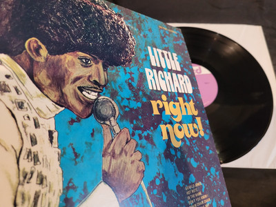 LITTLE RICHARD  ︎ ︎ RIGHT NOW!  ︎ ︎ TOP / US UNITED ISSUE/ DOCK OF THE BAY