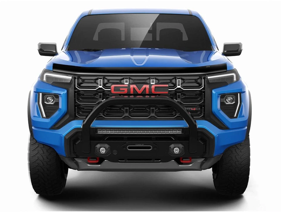 Husky Liners Aeroskin Hood Protector Fits 2023-2025 GMC Canyon Smoke Foto 3 de 4