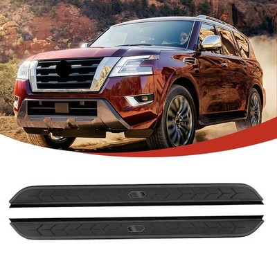 für Nissan Patrol Armada Y62 2017-2023 2024 Trittbrett Nervenleiste Seitenstufe