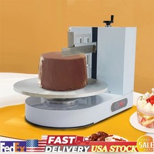 4-16" Electric Cake Decorating and Coating Machine Laser Scale 0-320rpm