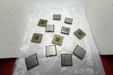 Lot Of 12 Vintage CPUs  Untested  Gold Scrap  Collection  Fast Shipping