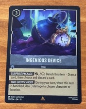 Ingenious Device 201/204 Foil Whispers in the Well Disney Lorcana. M