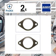 2x ORIGINAL® Ajusa Dichtung, Abgasrohr Vorne, Links für Ford FIESTA VI FOCUS