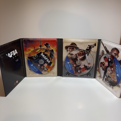 Mafia Trilogy Playstation 4 Game 3 Discs PS4 VGC No Slip Case - Picture 5 of 10