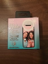 Ijoy Studio Halo Clip-On Selfie Ring Light With Adjustable Lighting    22-27