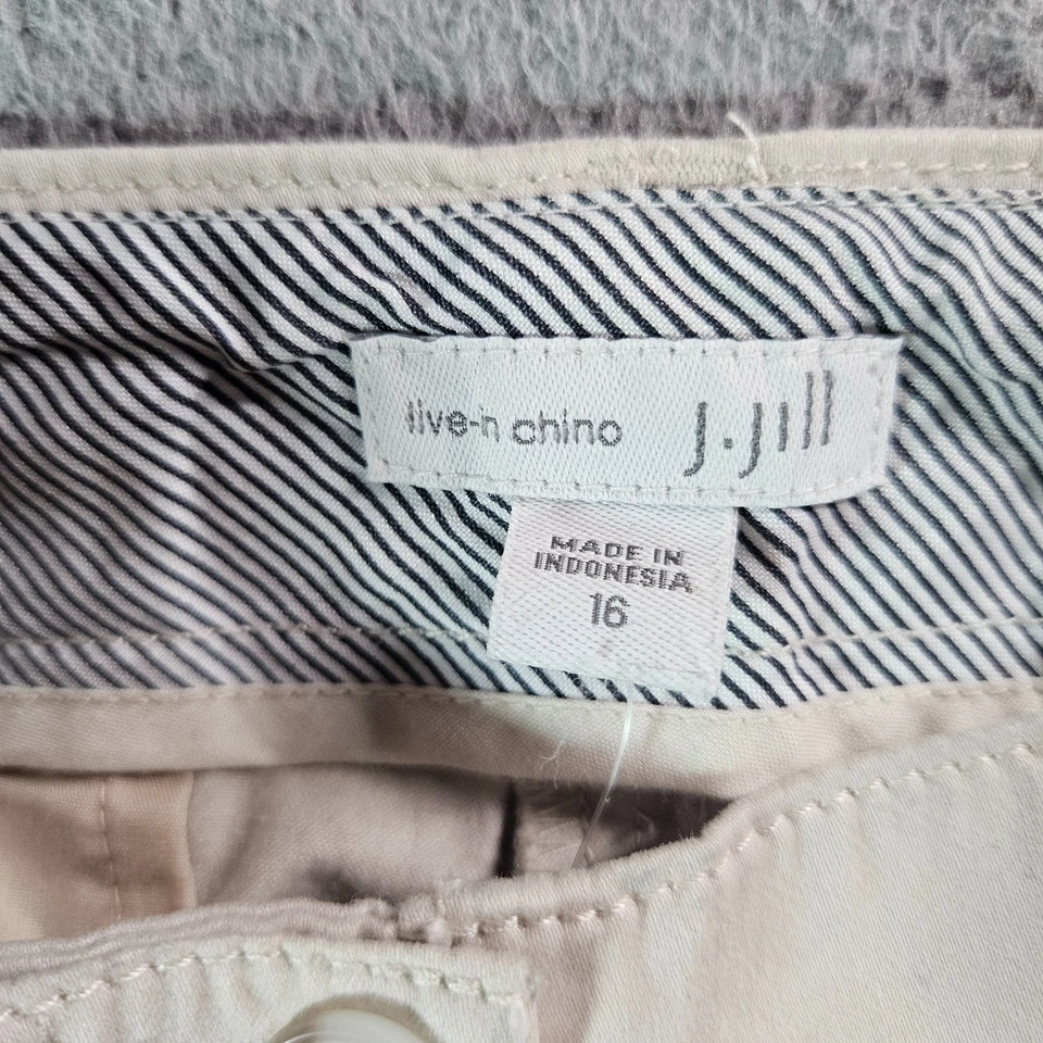 $79 NUEVOS Pantalones Jill Pierna Ancha Mujer Talla 16 Live-In Chino Elastizados Sal Marina Foto 4 de 4