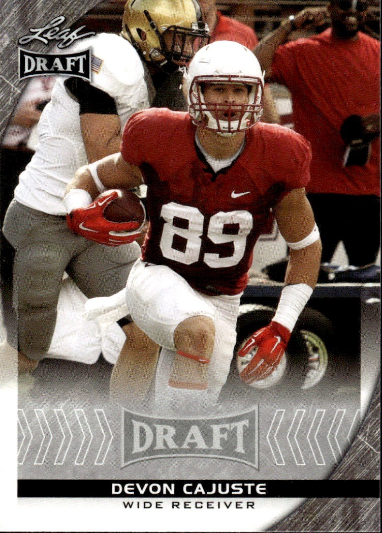 2016 Leaf Draft #28 Devon Cajuste Stanford Cardinal